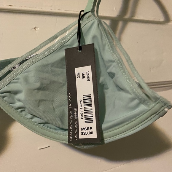 NWT! REAL UNDERWEAR – Fusion Plunge Underwire Bra 36B - Picture 5 of 12